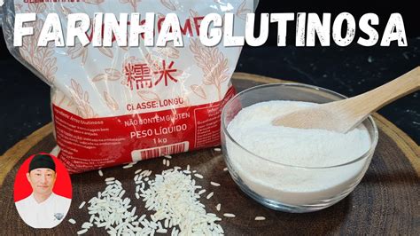farinha de arroz glutinoso
